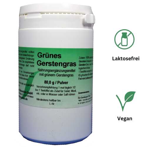 Grünes Gerstengras – Natürliche Vitalität & Balance