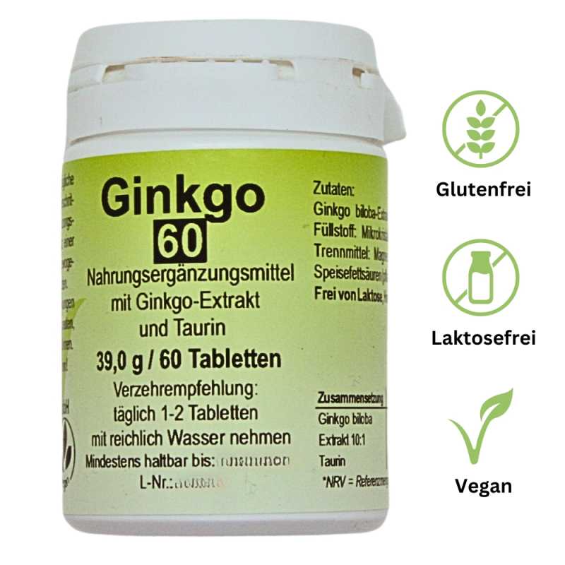 Ginkgo – Unterstützung für Gedächtnis & Konzentration