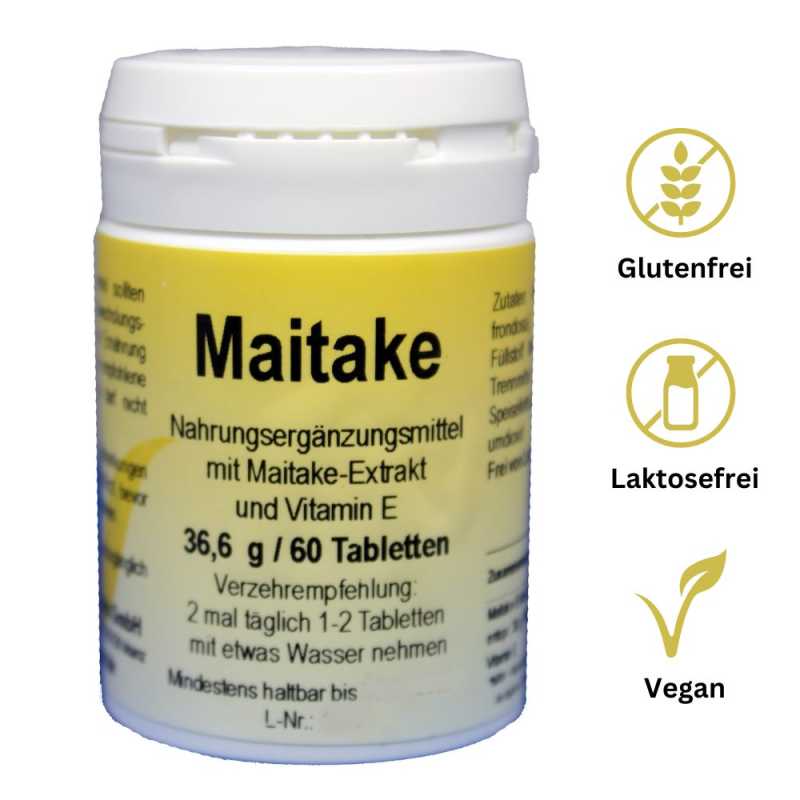 Maitake Tabletten – Natürlicher Immun-Booster