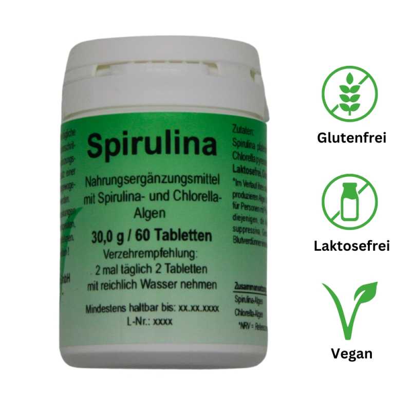 Spirulina Kapseln – Natürliche Unterstützung für Energie & Vitalität